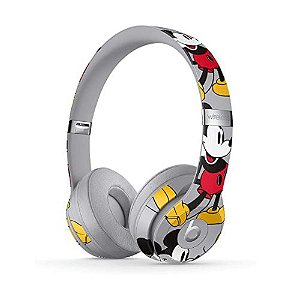Fones de ouvido sem fio Beats Solo3 - Bluetooth, 40 horas - edição do 90º aniversário do Mickey - cinza