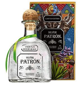 Tequila Patrón Silver Blanco com Lata Exclusiva - 750ml