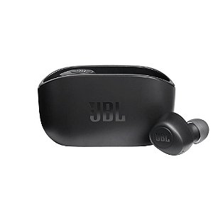 Fone de Ouvido Sem Fio Intra Auricular JBL Wave 100TWS, Bluetooth, com Microfone, Recarregável USB-C