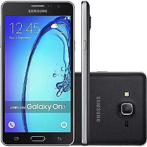 Smartphone Samsung Galaxy On7 - Tela 5.5 - Câmera 13mp - PRETO