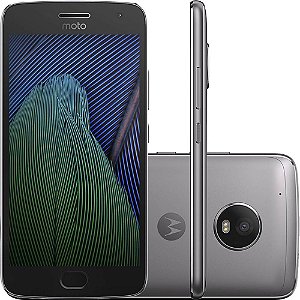 Smartphone Moto G5 Plus Dual Chip Android 7.0 Tela 5.2" 32GB 4G Câmera 12MP - Platinum