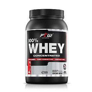 Whey Protein 100% Concentrate FTW Sabor Chocolate - 900g