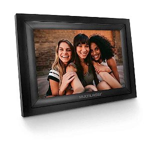 Porta Retrato Digital com Wi-Fi LCD 7 Polegadas Touch Entradas USB
