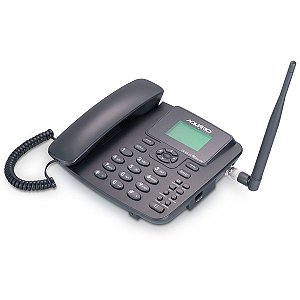 TELEFONE CELULAR RURAL FIXO DE MESA 3G PENTABAND  850/900/1800/1900