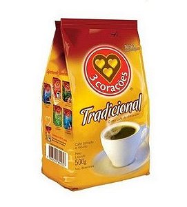 Café 3 Corações Tradicional - 500g