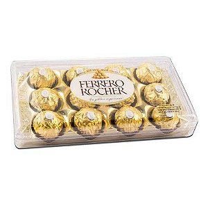 Caixa Bombom Ferrero Rocher C/12