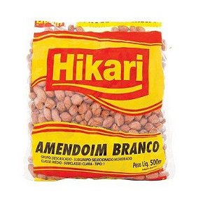 Amendoim Branco 500g Hikari