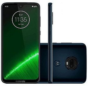 USADO: Smartphone Motorola Moto G7 PLUS 64gb - Azul