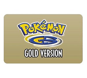 Gift Card Digital Pokémon Gold para Nintendo 3DS