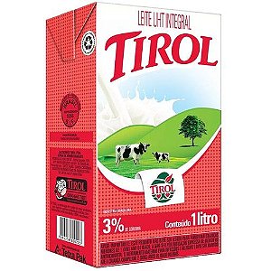 Leite Longa Vida Integral Tirol - 1 litro