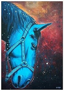 Mônico Reis - Cavalo azul