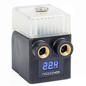 Bomba D'agua Freezemod PUB-12WSX c/ Termômetro para Water Cooler Custom