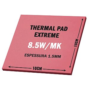 Themal Pad Extreme 1.5mm 8.5w/mk 10x10cm