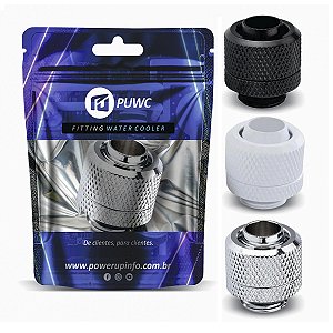 Fitting G1/4 para Mangueira 3/8 - Compression para Water Cooler
