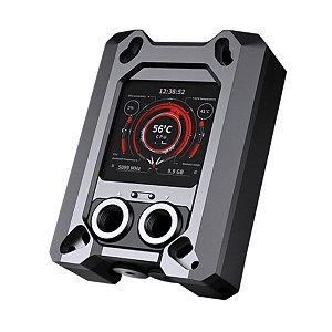 CPU Block Granzon AMD GAMSC c/ Display Digital para Water Cooler