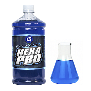 Fluido Liquido Water Cooler Power UP HEXA PRO Azul 1 Litro