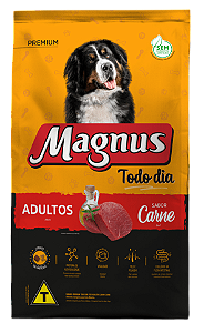 Ração Magnus todo dia sabor carne 20 kg