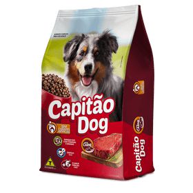 Ração seca Capitão dog  20kg