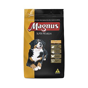 Ração Magnus super Premium adultos sabor frango e arroz 15kg