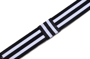 Faixa Preta e Branca - Coleção Stripes