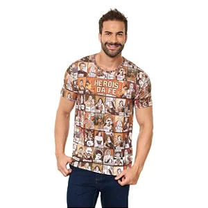 Camiseta Heróis da Fé - Todos os Santos