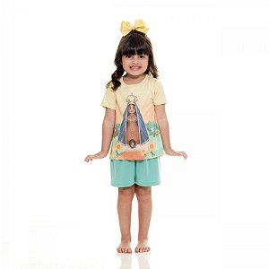 Pijama Infantil Nossa Senhora Aparecida