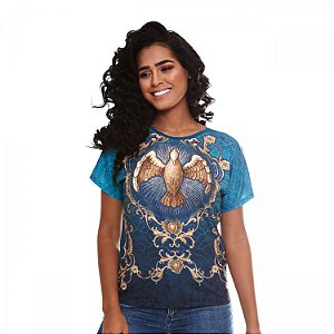 Blusa Espírito Santo com Pedraria