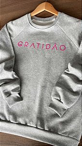 Moletom Raglan Gratidão