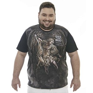 Camiseta Plus Size São Miguel Arcanjo