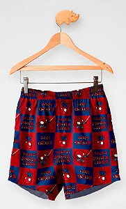 Short Tactel Estampado Saltando Muralhas