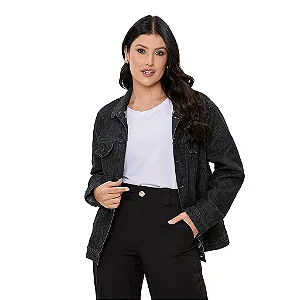 Jaqueta Masculina Feminina Unissex Jeans Medalha São Bento