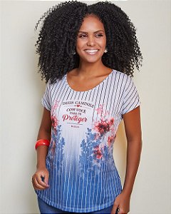 Blusa Deus Caminha Com Você