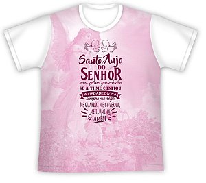 Camisa Infantil - Oração Santo Anjo do Senhor