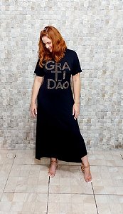 Vestido Longo Gratidão - Caimento Perfeito, Estilo Garantido