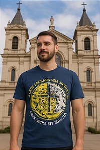 Camiseta A Cruz Sagrada Seja Minha Luz - Estilo com Sentido – Camisetas e que Inspiram Sua Rotina