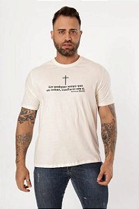 Camiseta Masculina - Salmo 56:03 - Em qualquer tempo... - Conforto, Versatilidade e Estilo