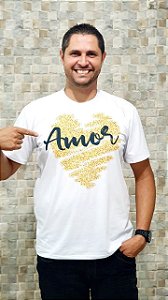 Camisa Amor - Masculina Adulto