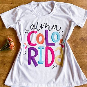 T-shirt Felicidade nas Cores