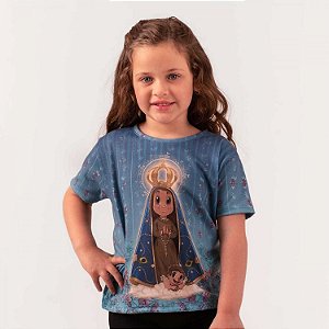 Camiseta Infantil Aparecidinha