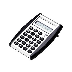 Calculadora com laterais emborrachada