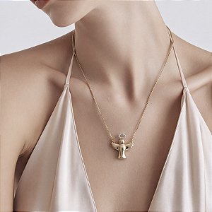 COLAR ANJINHO DOURADO