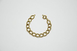 PULSEIRA FOLHEADA OURO 18K CORRENTE III