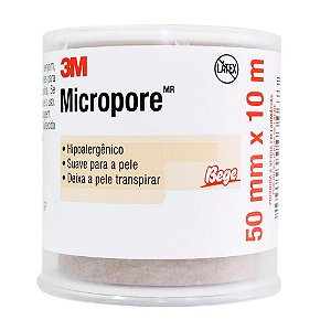 Micropore Bege 5Cm X 10M C/Capa (1533) - 3M