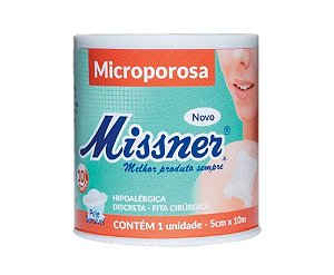 Micropore 5Cm X 10M Branco - Missner