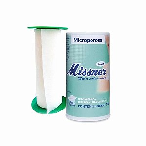 Micropore 10Cm X 4,5M Branco - Missner
