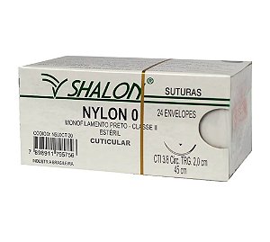 Fio Nylon 0 C/Ag.2 Cti Caixa C/24 Unid - Shalon