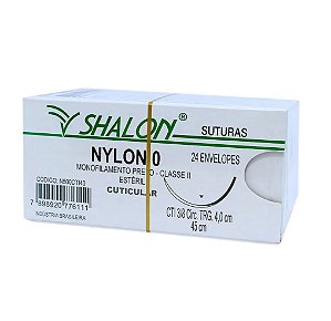Fio Nylon 0 C/Ag.4 Cti Caixa C/24 Unid - Shalon