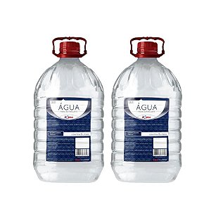 Kit Agua para Autoclave 5 Lt Destilada CX C/2Galões - Ssplus