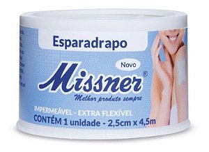 Esparadrapo 2,5Cm X 4,5M C/ Capa - Missner