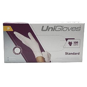 Luva P Latex Com Po Standard - Unigloves